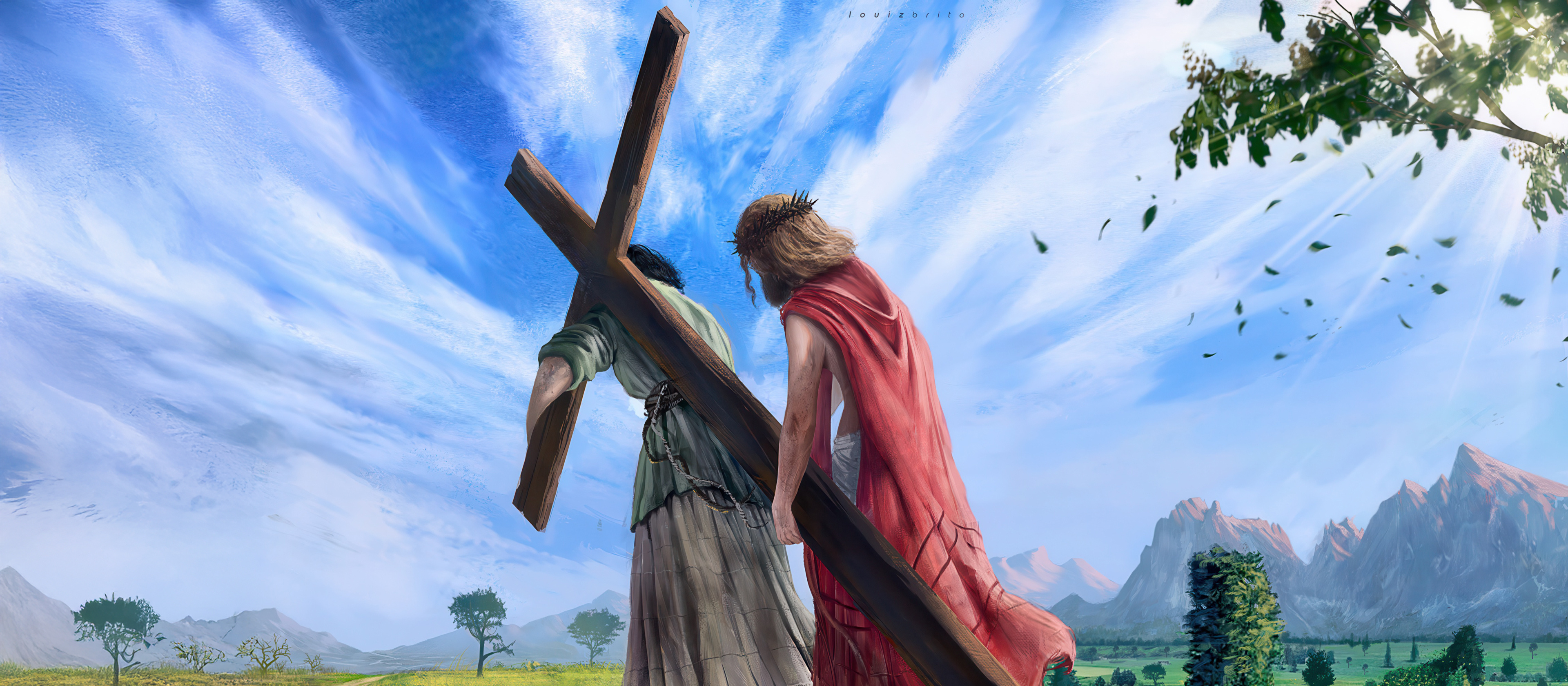 Jesus Carrying Cross